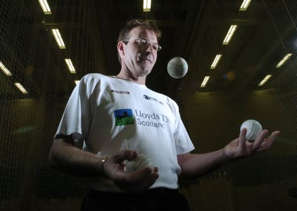 Popular Scots cricketer Willie Morton has died at the age of 58. Picture: Phil Wilkinson