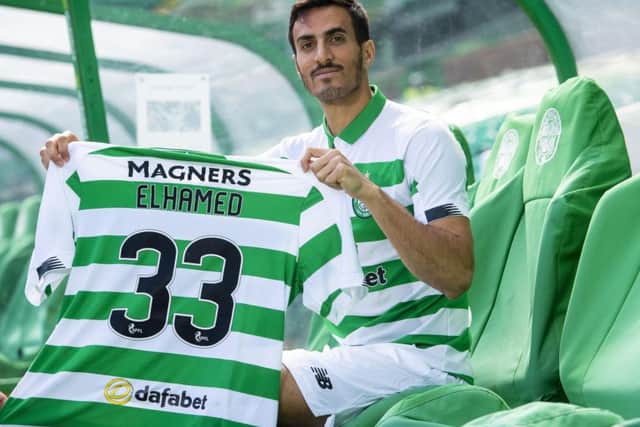 New signing Hatem Abd Elhamed ssought advice from fellow Israelis Nir Bitton and Beram Kayal, who left him in no doubt that he should jump at the chance of joining Celtic. Picture: SNS.