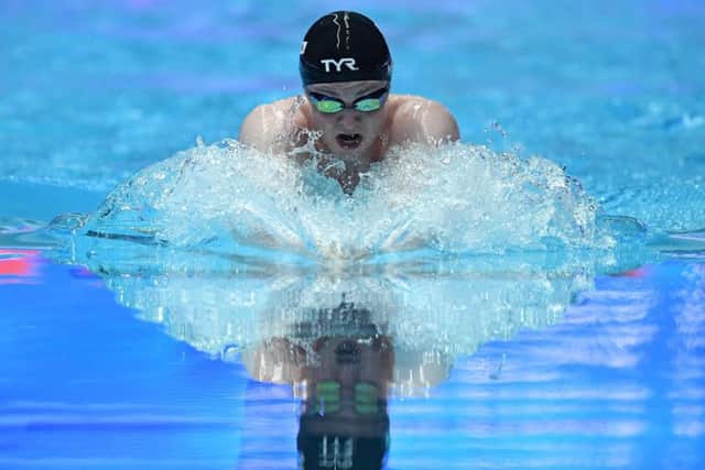 Ross Murdoch said his performance was just not good enough after he went out in the 200m breaststroke semi-finals. Picture: Ed Jones/AFP/Getty