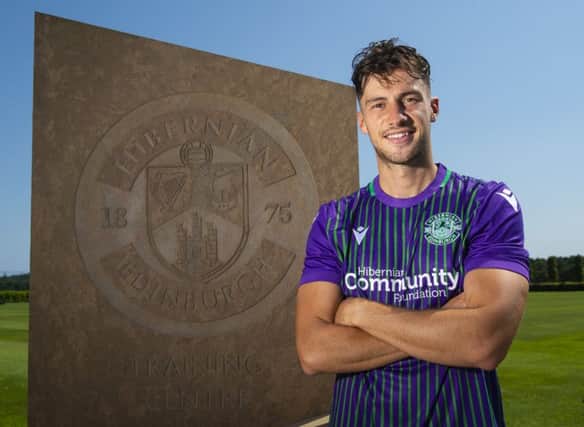 Joe Newell has been welcomed into the Hibs fold since arriving in Scottish football last month. Picture: SNS