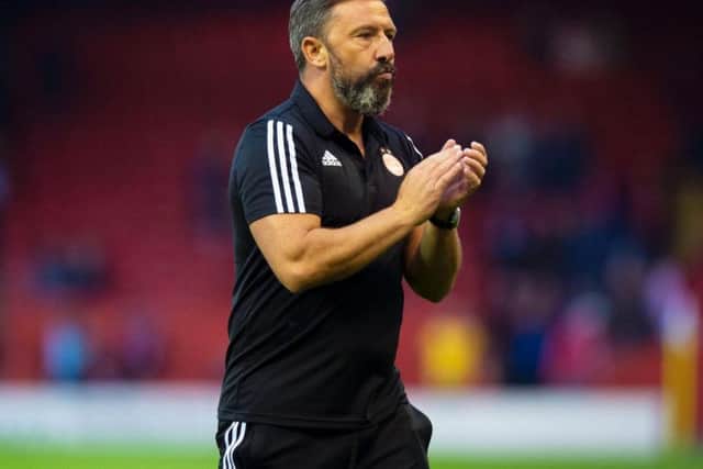 Aberdeen manager Derek McInnes.