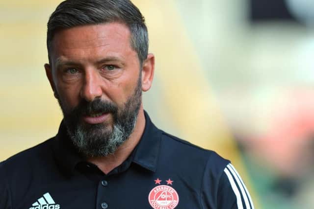 Aberdeen manager Derek McInnes.