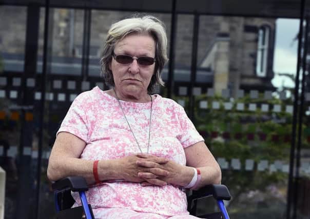 Linda Hind has spinal cancer which has spread to her brain. Picture: TSPL