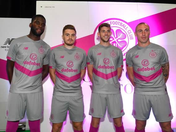 Celtic's new third kit has not gone down well with fans. Picture: SNS