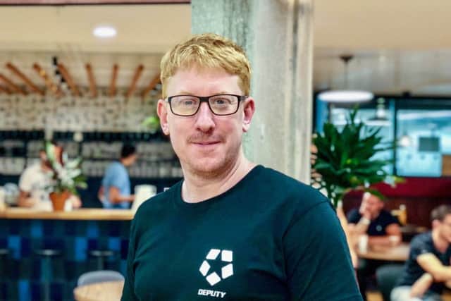 David Kelly, general manager of EMEA at Deputy, said he wants to make worklife easier for businesses in Scotland. Picture: contributed