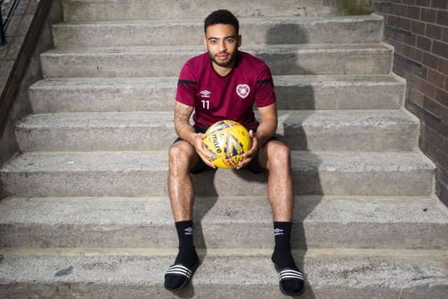Hearts winger Jake Mulraney has turned his fortunes around and believes that his best is yet to come. Picture: SNS