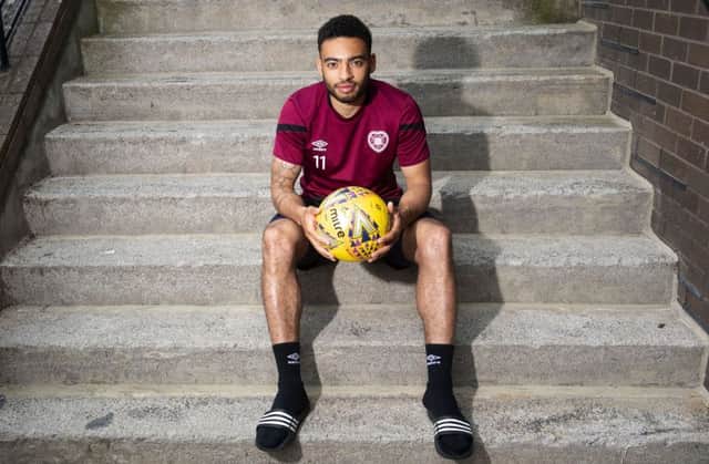 Hearts winger Jake Mulraney has turned his fortunes around and believes that his best is yet to come. Picture: SNS