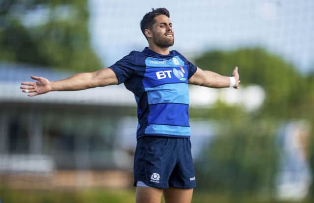 Sean Maitland  is taking training one week at a time with the carrot of a place in the Scotland team dangling in front of him.