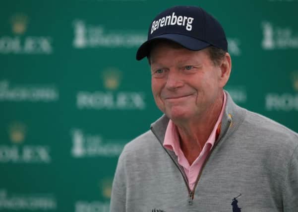 Tom Watson announced his retirement from the Senior Open after his third round at Royal Lythan and will say his farewells to the British golfing public in Sunday's last circuit. Picture: PA