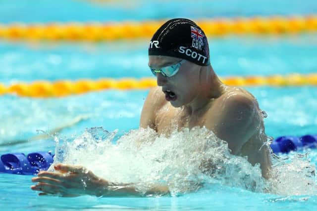 Duncan Scott has a bronze medal so far from the 200m individual medley