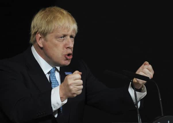 Yes we can: Boris Johnson insists a human colony can be set up on a planet 73 light-years away by 31 October (he didn't really). Picture: Rui Vieira/WPA Pool/Getty Images