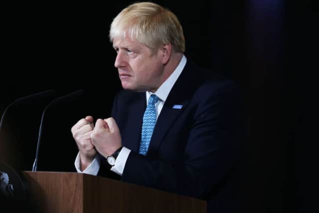 Britain's Prime Minister Boris Johnson. (Photo by Rui Vieira/Getty Images)