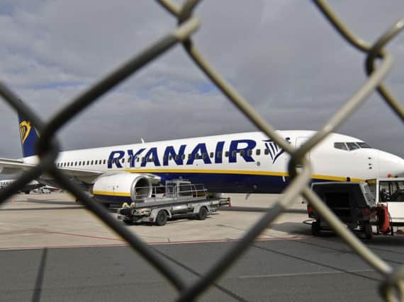 Ryanair profits have dipped by 21 per cent. Picture: AP