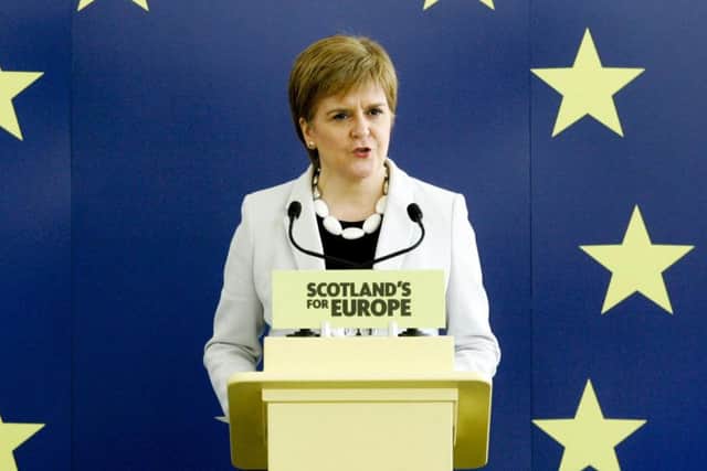 The SNP leader spoke out as she prepared to meet the new Prime Minister, who is making his first trip to Scotland since moving into Downing Street last week. Picture: SNP