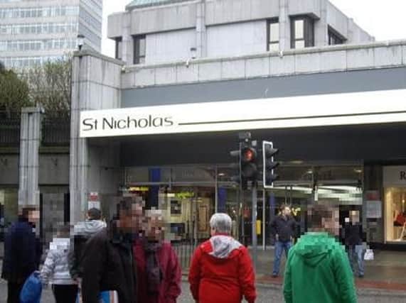 The alleged incident occurred in the roof garden of Aberdeen's St Nicholas Centre. Picture: CC BY-SA 2.0/Stanley Howe