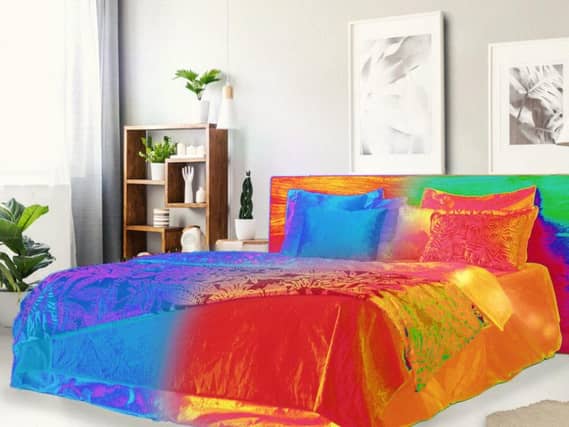 Homes of the future could have fabrics which change colour.
