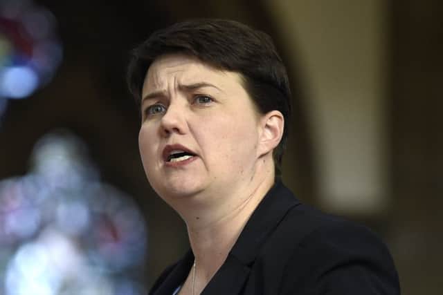 Boris Johnson has declared his support for Ruth Davidson to become Scotland's next First Minister as the prime minister attempts to heal the growing divide over a no-deal Brexit. Picture: John Devlin