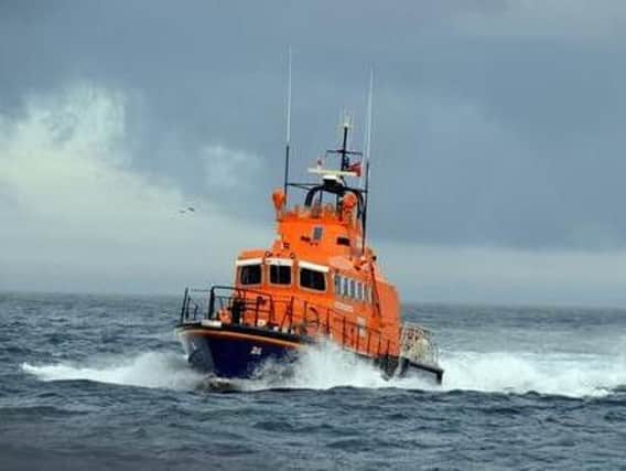 An RNLI lifeboat