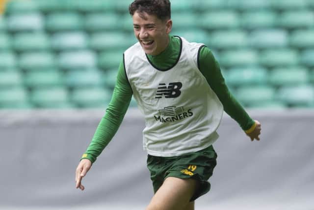 Young winger Mikey Johnston believes this is going to be a big season for him and is determined to make a big impression in Tallinn. Picture: SNS.