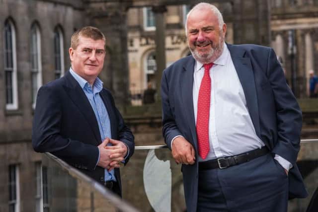 From left: John Joyce and Malcolm McPherson. Picture: Chris Watt Photography.