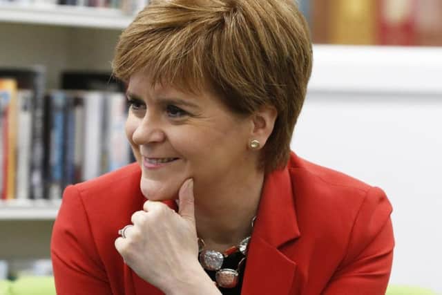 Delivering a TED talk in Edinburgh, Ms. Sturgeon argued the "limitations" of using GDP as a measure of success were "all too obvious". Picture: PA
