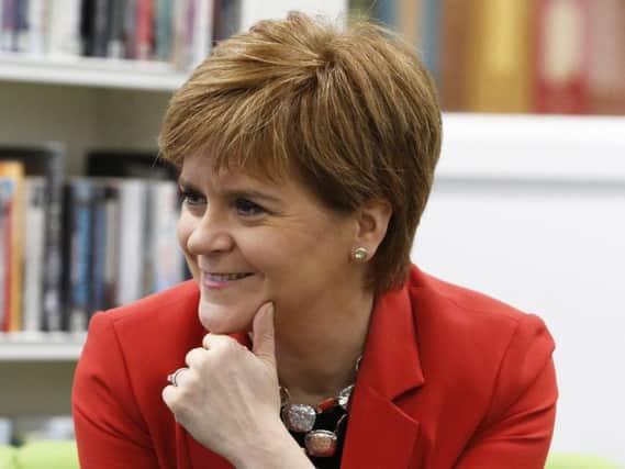 Delivering a TED talk in Edinburgh, Ms. Sturgeon argued the "limitations" of using GDP as a measure of success were "all too obvious". Picture: PA