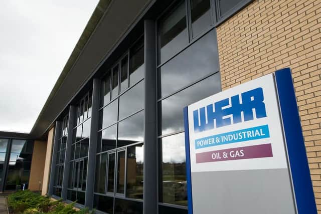 Weir Group reported a 7 per centdrop in like-for-like total orders in the six months to June. Picture: John Devlin