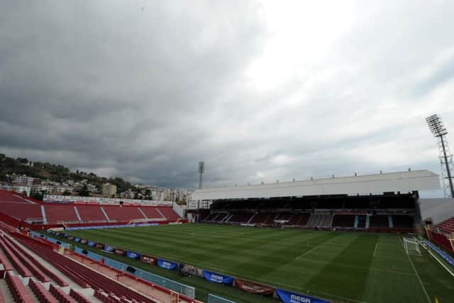 A general view of Trabzonspor's stadium