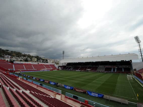 A general view of Trabzonspor's stadium