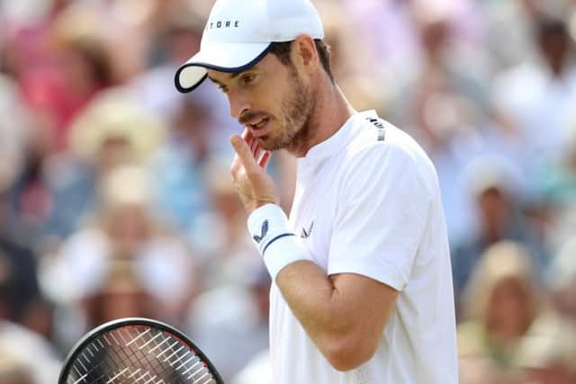 Andy Murray has said his singles return could be closer than he first thought