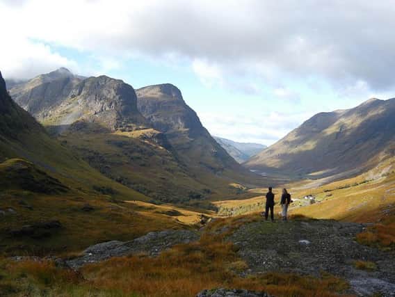 A balance is being struck in Glencoe to balance the popularity of the iconic landscape with the need to keep human impact at a minimum in order to preserve it for the future. PIC: NTS.