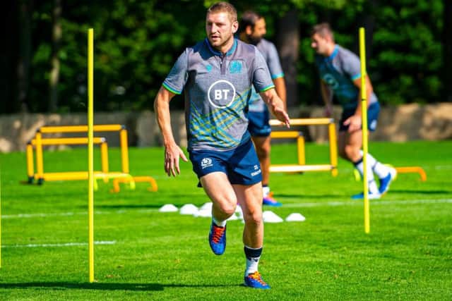 Finn Russell is put through his paces at St Andrews