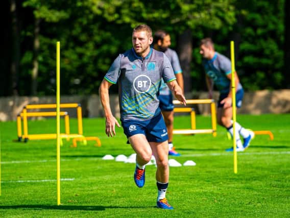 Finn Russell is put through his paces at St Andrews