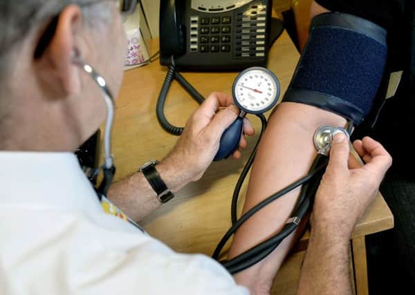 A GP at work. Picture: Anthony Devlin/PA Wire