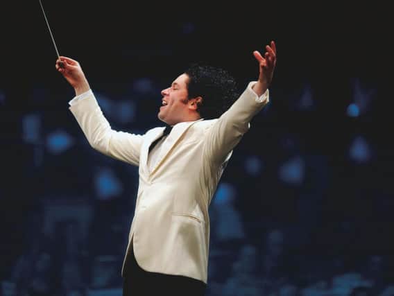 Gustavo Dudamel is the charismatic conductor of the LA Philharmonic. Picture: Adam Latham