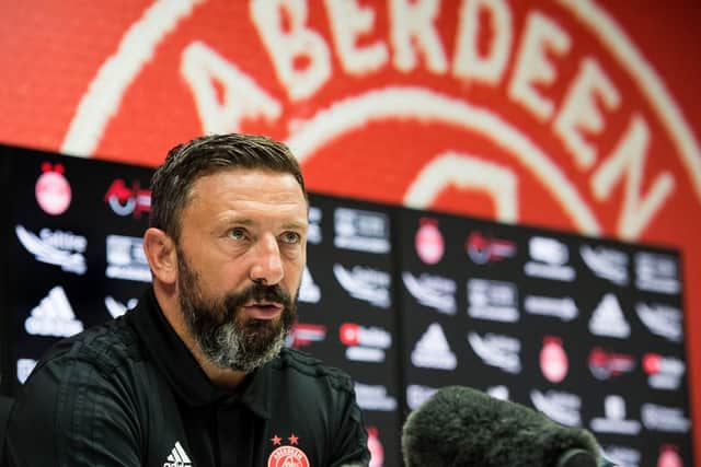 Derek McInnes is set for his seventh full season in charge of Aberdeen. Picture: SNS