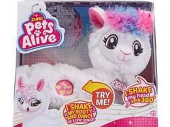 A dancing llama is the latest robotic pet to soar to the top of kids' wish lists.