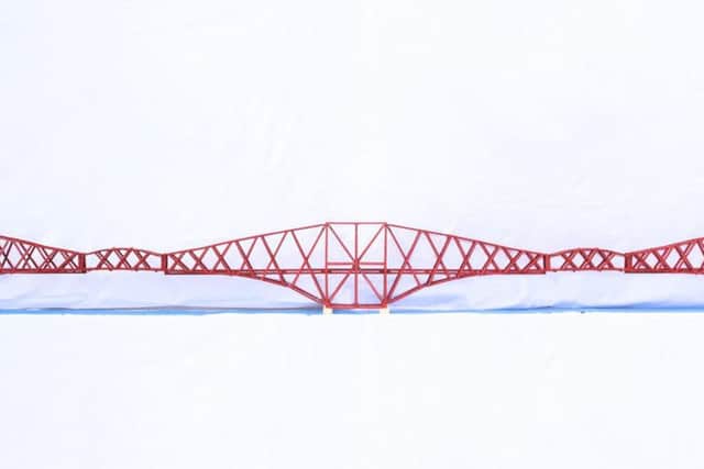 Another view of the Lego Forth Bridge
