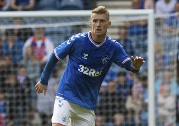 Steven Davis will not feature for Rangers against Progres but is expected to be fit for Sunday's Premiership opener against Kilmarnock on Sunday. Picture: Paul Devlin/SNS