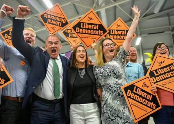 The Liberal Democrats won in Brecon and Radnorshire in part because other Remain-supporting parties did not stand (Picture: Ben Birchall/PA Wire)