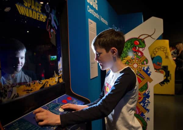 Space Invaders helped Aidan Smith meet his 12-year-old son, a keen Fortnite player, halfway on the subject of video games (Picture: Alex Hewitt)