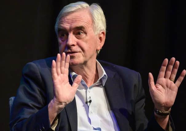 John McDonnell has said a future Labour government would not block a second independence referendum