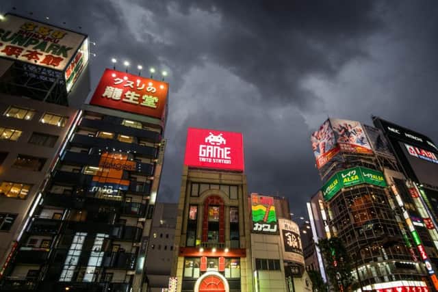 Tokyo's night-time neon splendour is breathtaking. Picture: Colin Heggie