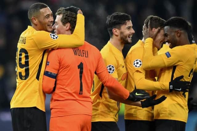 The Bern side have won the last two Swiss championships and have qualified directly for the play-off round. Ex-Celt Saidy Janko plays for them.