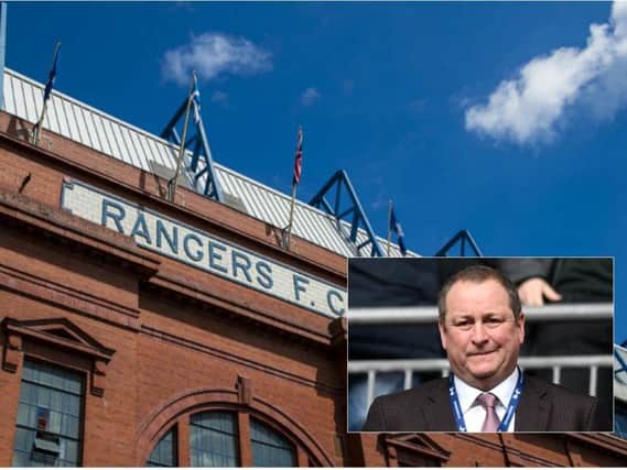 Rangers are waiting to discover what price they will pay after losing a High Court battle over merchandise with Sports Direct owner Mike Ashley (inset)