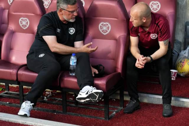 Craig Levein is under pressure but is helped by the return of Steven Naismith. Picture: SNS