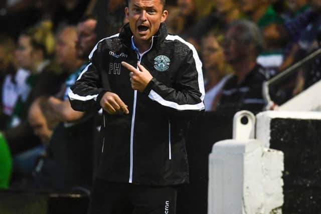 Paul Heckingbottom is set to oversee his first full season in charge of Hibs. Picture: SNS
