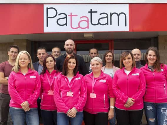 The Patatam team ahead of the online platform's UK launch. Picture: contributed
