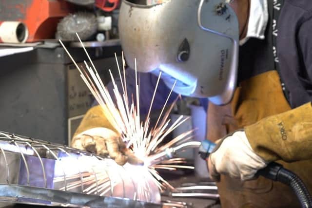 Despite confidence plunging in Scotland, UK-wide results showed that manufacturing was the most upbeat sector in July. Picture: BBC