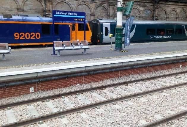 The Caledonian Sleeper at Waverley Station in Edinburgh. Picture: Contributed